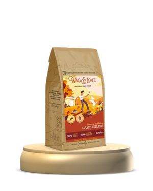 Wag & Love ®  Dog Food -  Lamb Relish (All Breeds)