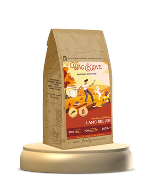 Wag & Love ®  Dog Food -  Lamb Relish (All Breeds)