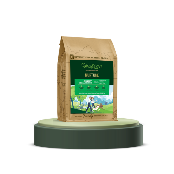 Wag & Love ® Nurture Adult Dry Dog Food for Small & Medium Breeds