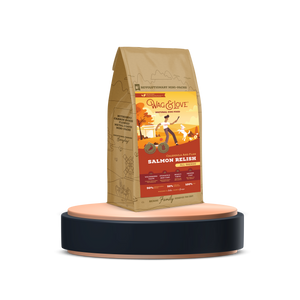Wag & Love ® Dog Food - Calendula & Flax Salmon Relish - ALL BREEDS