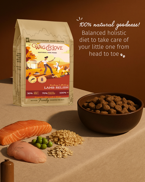 Wag & Love ®  Dog Food -  Lamb Relish (All Breeds)