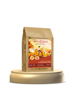 Wag & Love ®  Dog Food -  Lamb Relish (All Breeds)