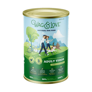 Wag & Love ® Adult Vigor Carrots & Cranberry Dog Food (Large & Giant Breeds)