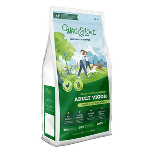 Wag & Love ® Adult Vigor Carrots & Cranberry (Small & Medium Breeds)