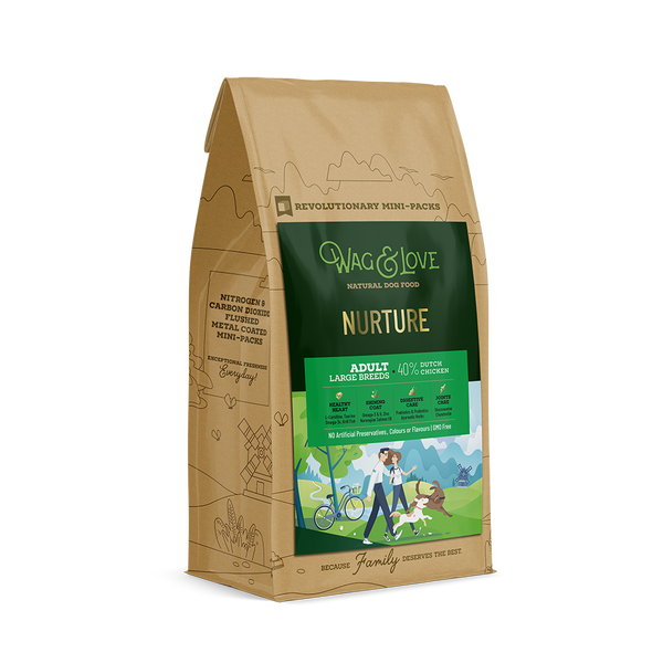 Wag & Love ® Nurture Adult Dry Dog Food - Large & Giant Breeds