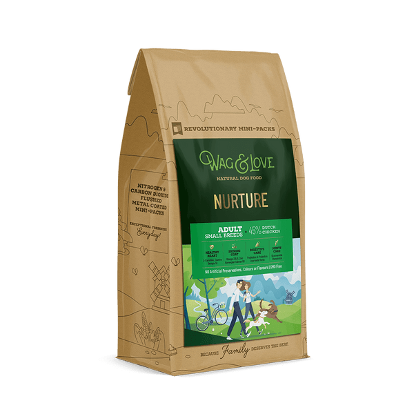 Wag & Love ® Nurture Adult Dry Dog Food for Small & Medium Breeds