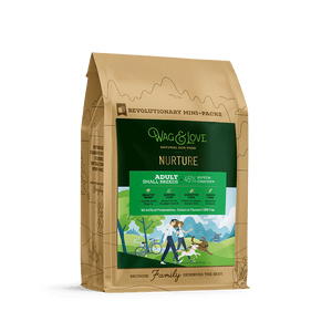 Wag & Love ® Nurture Adult Dry Dog Food for Small & Medium Breeds