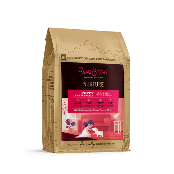 Wag & Love ® Nurture Dry Puppy Food (Large & Giant Breeds)